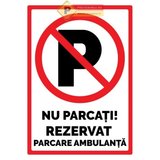 Semne pentru locuri rezervate